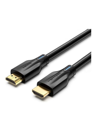 Buy HDMI 2.1 HD Cable With 8K Resolution Bandwidth For Computer Smart Box Projector Black in UAE