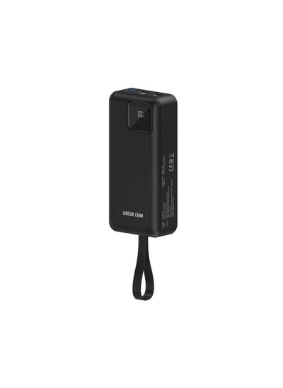 اشتري Green Lion Power Tank Power Bank 30000mAh PD 22.5W with Fast Charging Cable - Black Green Lion Power Tank Power Bank 30000mAh PD 22.5W with Fast Charging Cable - Black في الامارات