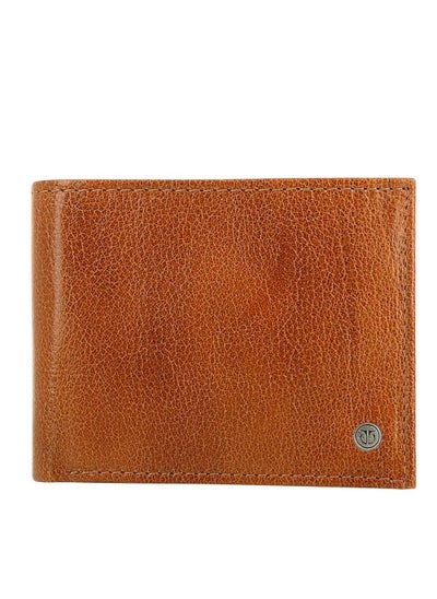 Buy Tan Leather Bifold Wallet in UAE