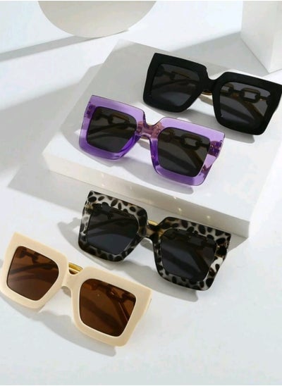 Buy SHEIN  4pcs Fashionable European] Large Frame Personality Y2k in Egypt