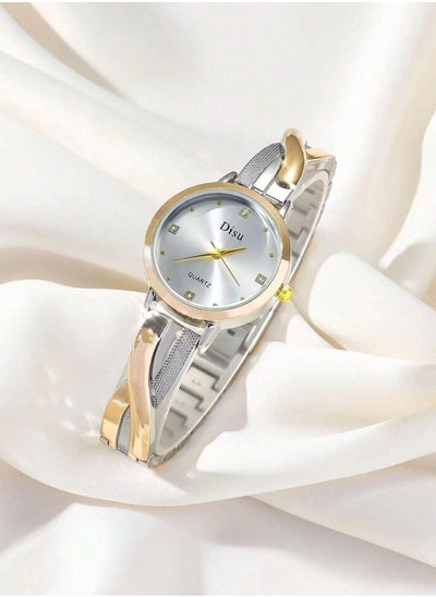 Buy Women's Stainless Steel Rhinestone Quartz Watch in Saudi Arabia