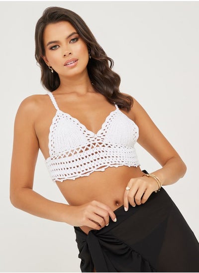 Buy Crochet Knit Beach Top in Saudi Arabia