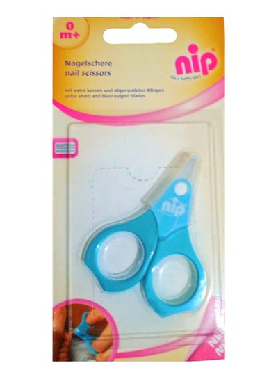 Buy Baby scissors from nip 0+, blue color in Egypt