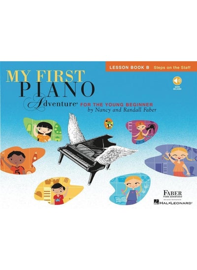 اشتري NANCY FABER : MY FIRST PIANO ADVENTURE - LESSON BOOK B -  RECUEIL + ENREGISTREMENT(S) EN LIGNE في الامارات