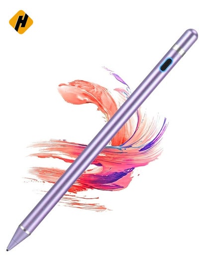 Buy Active Stylus Pens for Touch Screens, Digital Stylish Pen Pencil Rechargeable Compatible with Most Capacitive Touch Screens in UAE