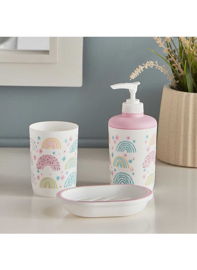 اشتري Hermione 3-Piece Midsummer Gemini Bath Accessories Set 16 x 7 x 16 cm في الامارات