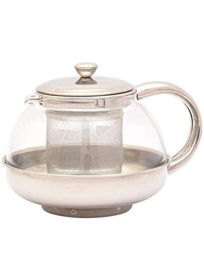 اشتري Tea Pot With Strainer Rose Gold 600ml في الامارات