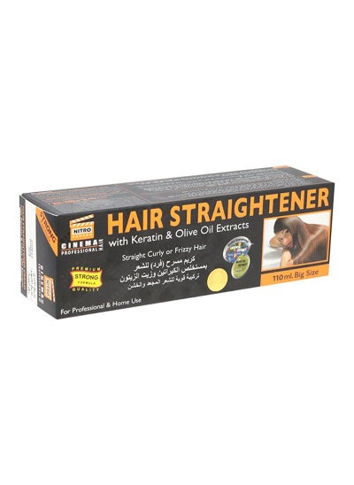 Buy Hair Straightener With Keratin And Olive Oil Extracts 110ml in UAE