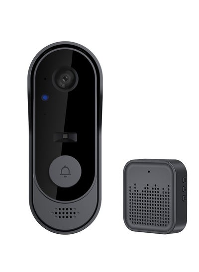 Buy Video Doorbell Camera Wireless Doorbell Camera Ultra Clear Wide Angle Battery Powered Easy to Install in Saudi Arabia