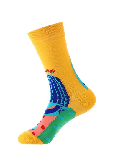 اشتري Unisex Absorb Sweat and Deodorize Socks 3 Pairs High Quality Socks One Size Fits All في الامارات