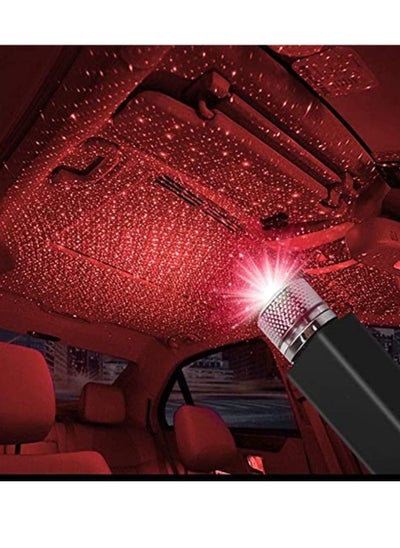 Buy Star Projector Adjustable Auto Roof Interior Car Light Mini USB LED Night Light for Bedroom Ceiling Car Walls Celebration And Party Decoration in UAE