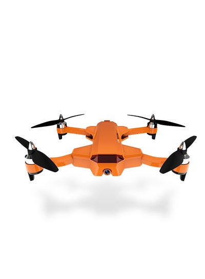 Buy Ultralight Foldable Drone With 4K Camera Orange in UAE