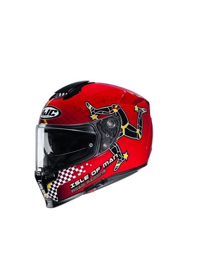 Buy HJC HELMETS RPHA 70 ISLE OF MAN MC1 in UAE