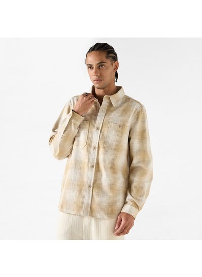 Buy Lee Cooper Checked Shirt with Long Sleeves and Pocket in UAE