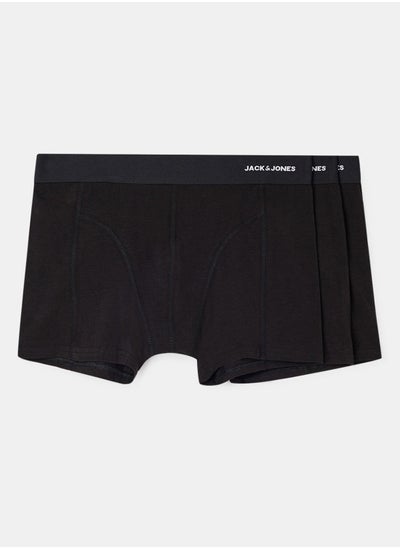 Buy Logo Waistband Trunks (Pack of 3) in Saudi Arabia