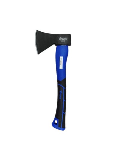 Buy 15 Inch Carbon Steel Chopping Axe Hammer With Fiber Glass Handle in UAE