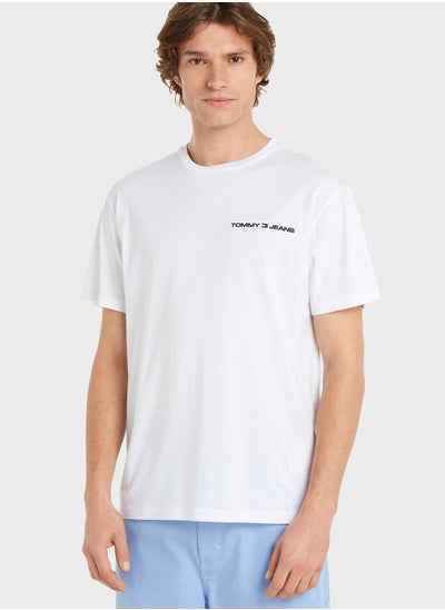 Buy Logo Crew Neck T-Shirt in Saudi Arabia