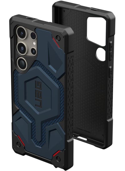 اشتري UAG Monarch Pro Kevlar MagSafe Samsung Galaxy S24 ULTRA Case Cover [25 Feet Drop Tested] - Kevlar Mallard في الامارات