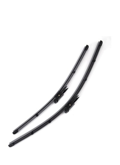 Buy Car Windshield Wiper Set, High Quality Material, Size 400 Mm, 16 Inch - 600 Mm, 24 Inch, 2 Pieces, Qashqai 2013 in Egypt