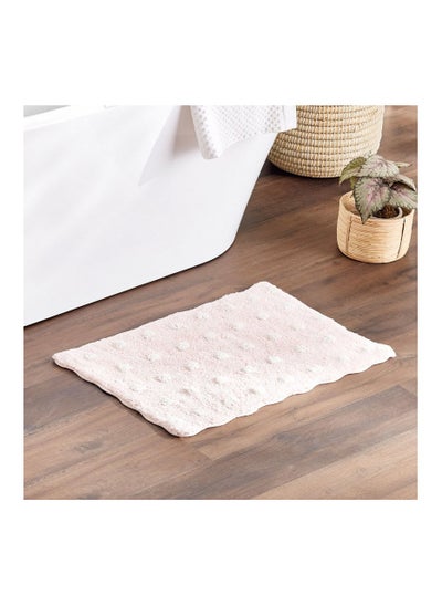 Buy Dotty Scallop Bath Mat - 50x70 cm in Saudi Arabia