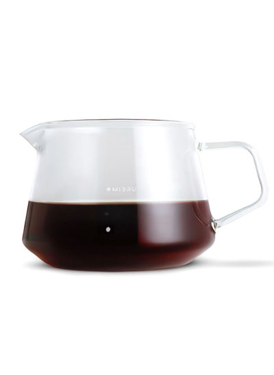 Buy Coffee Glass Server Jug 400ml in Saudi Arabia