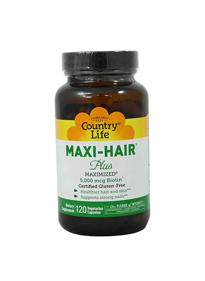 Buy COUNTRY LIFE MAXI-HAIR PLUS CAP 120S 5045 in UAE