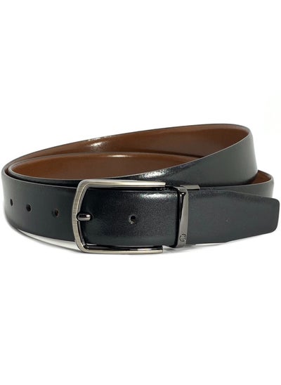 Buy Classic Milano Genuine Leather Men’s Spanish Reversible Belt Men, Leather Belt Fashion Belt Ratchet Dress Belt with Reversible Pin Buckle for Men in UAE