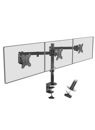 اشتري Triple Monitor Stand for 13-27 LCD LED Screens في الامارات