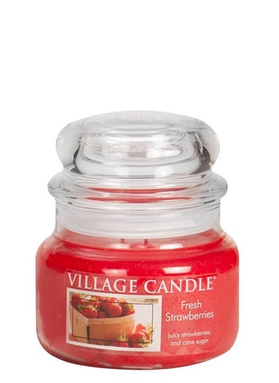 Buy Village Candle Fresh Strawberries Small in UAE