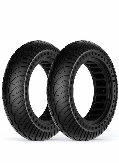 Buy Solid Rubber Tire 8.5 inch for Gotrax GXL V2/XR/APEX XL S2/S2R M365/Pro Scooter Front/Rear Tyre Shock Absorption Explosion Proof Accessories 2PCS in Saudi Arabia