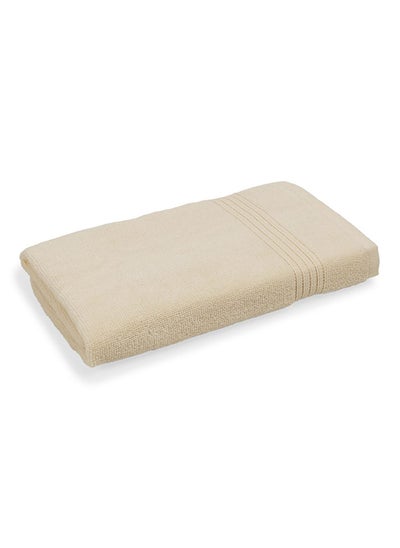 Buy Just Home Hand Towel, Natural - 350 GSM, 50x90 cm in UAE