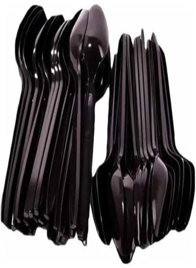 اشتري Disposable Heavy Duty Plastic Spoon (12) في مصر