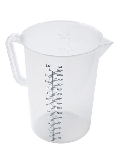 اشتري Polypropylene Measuring Jug 86321, 3.0 Litre,Clear في الامارات