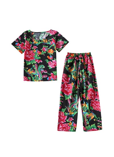 Buy Summer New Casual Suit Homewear Men's And Women's in Saudi Arabia