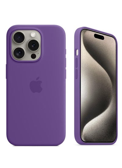 Buy iPhone 16 Pro Case 6.3 inch Liquid Silicone Case iPhone 16 Pro Cover Gel Rubber Soft Silky Touch Shockproof Thin Protective Cover for Apple iPhone 16 Pro in UAE