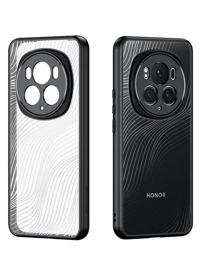 Buy Case for Honor Magic 6 Pro,[Shockproof] Hard PC Back & Soft TPU Frame, Anti-scratch Protective Case for Honor Magic 6 Pro-Black in Saudi Arabia