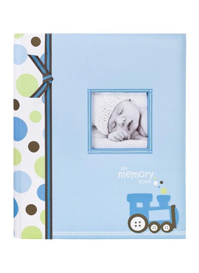 Buy Lil Peach Train Baby Five Year Memory Book Photo Journal Cherish Every Precious Moment Of Your Babys First Years Blue in UAE