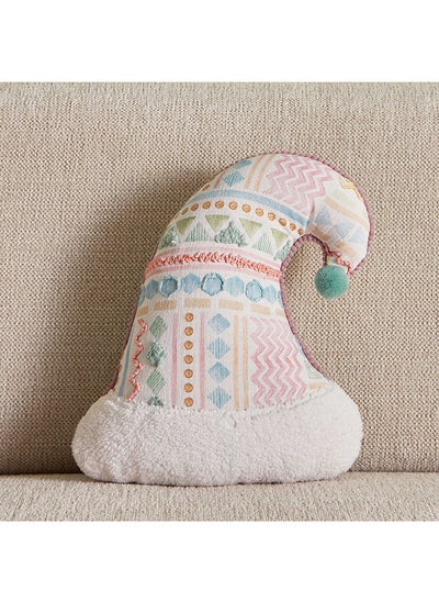 اشتري Glimmer Santa Cap Shaped Cushion 30 x 35 cm في الامارات