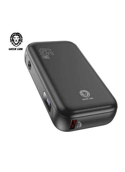 Buy Green Lion Compact Power Bank 15000mAh PD 45W - Black in UAE