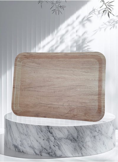 Buy Wooden serving tray size 53*37/3331 in Saudi Arabia