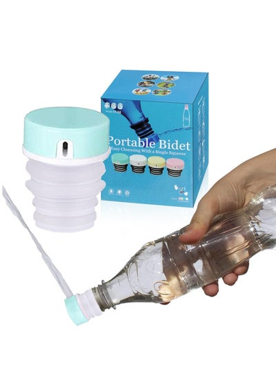 Buy Portable Bidet for Toilet or Travel,Compatible with Every Bottle,Personal Cleansing Use(Green) in UAE