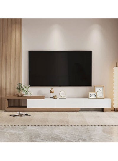 اشتري Modern TV Unit, White*brown - MZTV003 في مصر