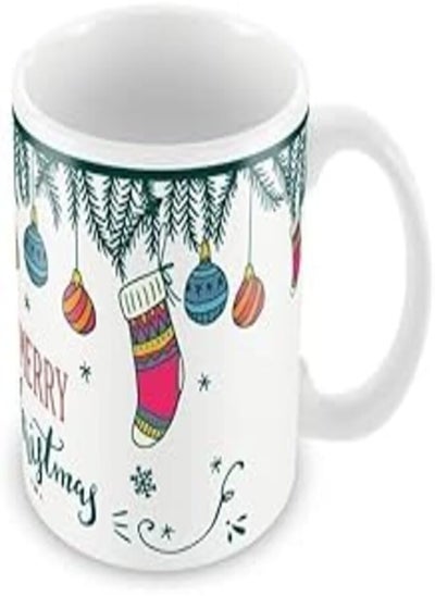 اشتري Merry Christmas Mug - Multicolor في مصر