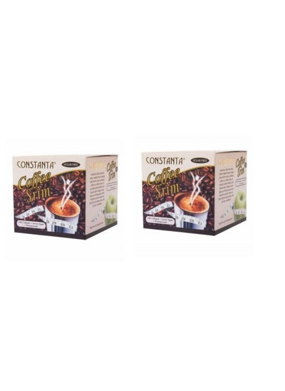 Buy Coffee Srim Sugar-Free With Green Apple 2 Box in UAE