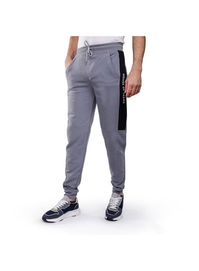 Buy Coup SweatPants For Men - Regular Fit - Grey & Black in Egypt