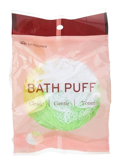 اشتري Home Pro Bath Puff Shower Expoliate Sponge Body Scrub 50g Assorted Colors في الامارات