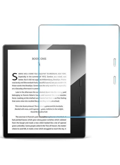 Buy Screen Protector for All-New Kindle Oasis 10th GEN 2019 Released 7 Inch, 1 Pack HD Clear 9H Hardness Anti-Scratch Tempered Glass Film High Touch Sensitivity Bubble Free Screen Protector in Egypt