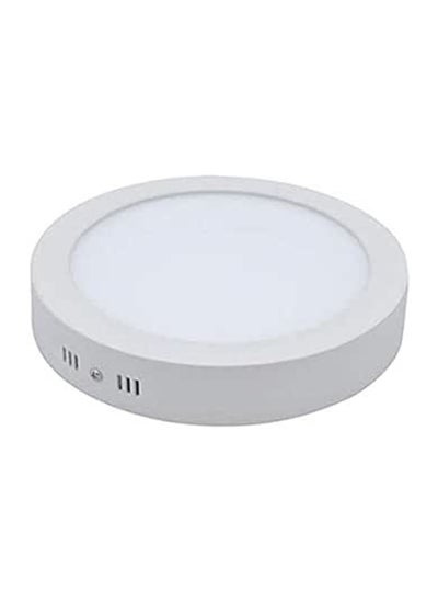 Buy 24w Round LED Spot Panel Sgl Light Surface Mounted White in Egypt