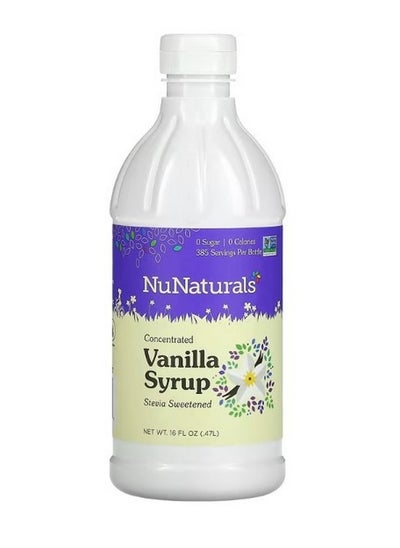 اشتري Concentrated Vanilla Syrup 16 fl oz 0.47 l في الامارات