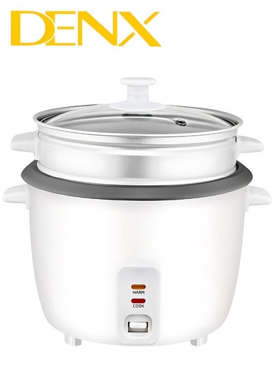 Buy Smart electric rice cooker | Dinex DX2003 Rice Steamer, 1.8 Liter, 700 Watt in Saudi Arabia